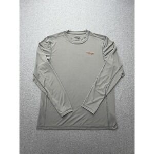 Sitka Redline Performance Shirt Mens Large Gray Long Sleeve Hiking Hunting